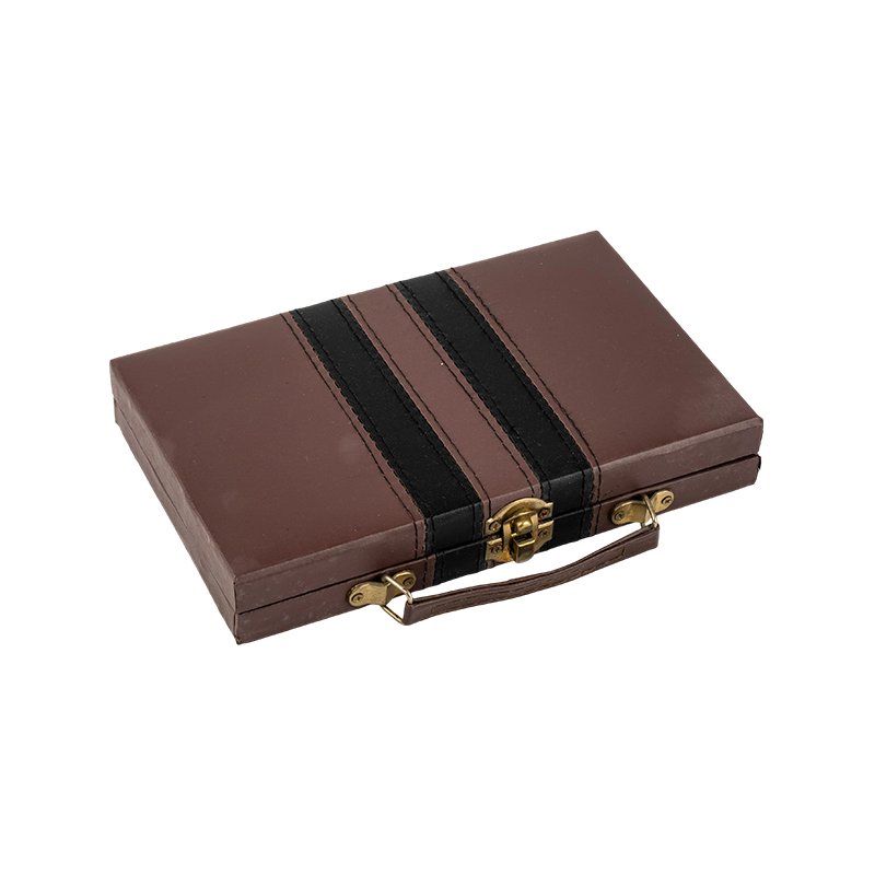 28 Kacheln Standard Double Six Domino mit schwarzer Ledertasche