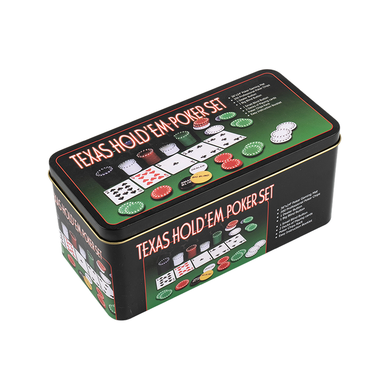 200-teiliges Party-Spiel-Chip-Set in Metallbox
