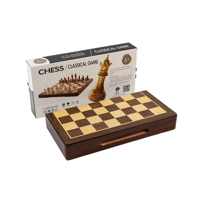 Klappes Holzschach -Set