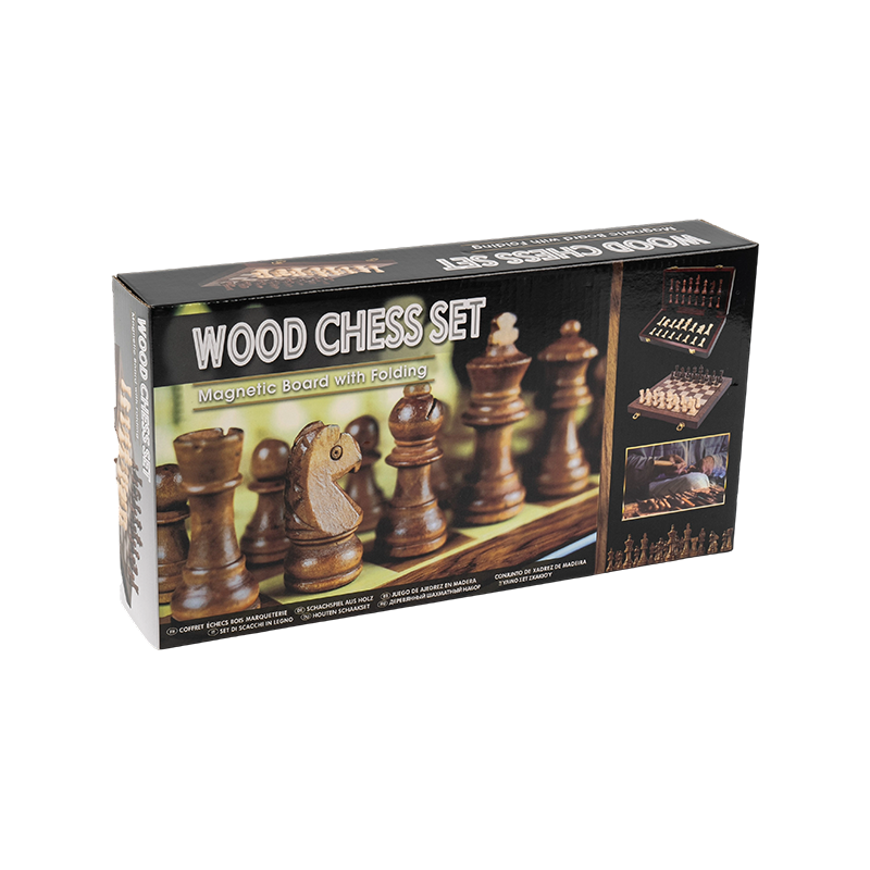 Klassisches Holzschach -Set