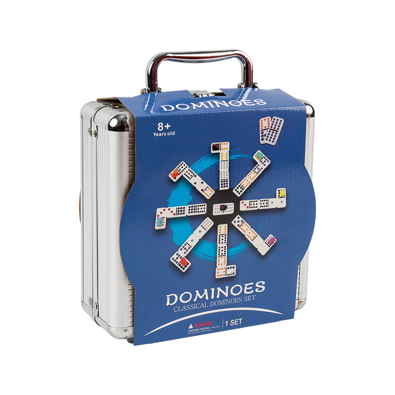 Deluxe Edition doppelte zwölf Aluminiumboxdomino